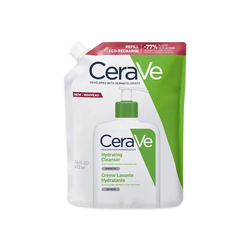 CeraVe Hydrating Cleanser Refill Κρέμα Καθαρισμού Προσώπου 473ml CeraVe Hydrating Cleanser Refill Κρέμα Καθαρισμού Προσώπου 473ml