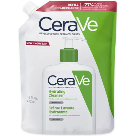 CeraVe Hydrating Cleanser Refill Κρέμα Καθαρισμού Προσώπου 473ml
