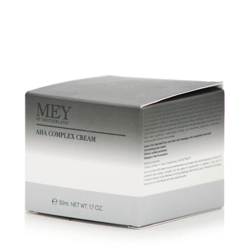 Mey AHA Complex Κρέμα Προσώπου Νυκτός για Αντιγήρανση, Ανάπλαση & Ατέλειες με Βιταμίνη C 50ml Mey AHA Complex Κρέμα Προσώπου Νυκτός για Αντιγήρανση, Ανάπλαση & Ατέλειες με Βιταμίνη C 50ml