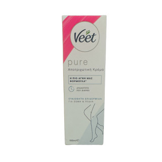 Veet Αποτριχωτική Κρέμα Για Ευαίσθητο Δέρμα 100ml