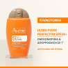 Avene Ultra Fluid Perfector Αδιάβροχη Αντηλιακή Κρέμα Προσώπου SPF50+ με Χρώμα 50ml