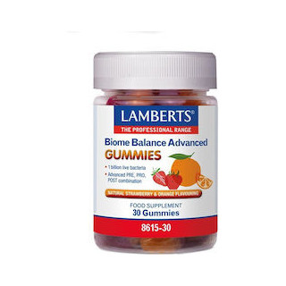 Lamberts Biome Balance Advanced με Προβιοτικά & Πρεβιοτικά 30 Ζελεδάκια