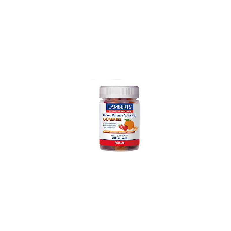 Lamberts Biome Balance Advanced με Προβιοτικά & Πρεβιοτικά 30 Ζελεδάκια Lamberts Biome Balance Advanced με Προβιοτικά & Πρεβιοτικά 30 Ζελεδάκια