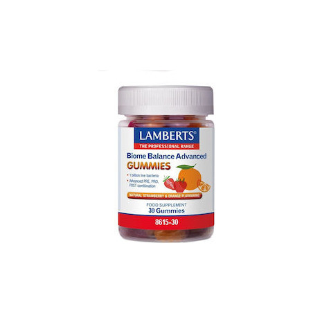 Lamberts Biome Balance Advanced με Προβιοτικά & Πρεβιοτικά 30 Ζελεδάκια