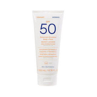 Korres Yoghurt Αντηλιακό Προσώπου και Σώματος SPF50 200ml