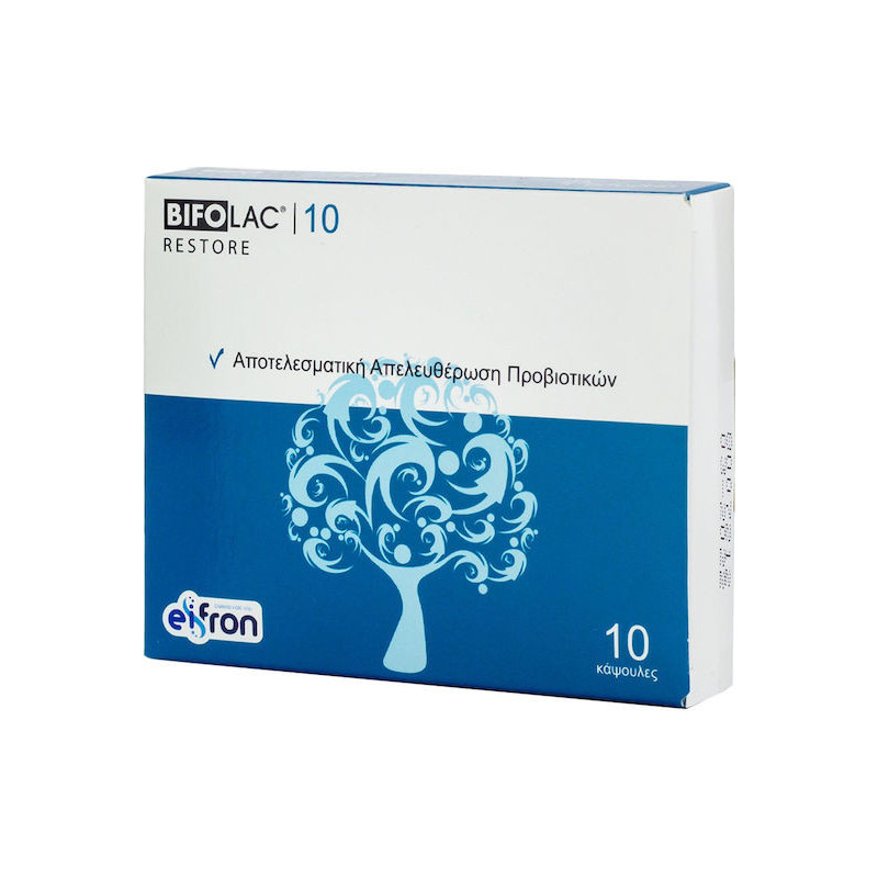 Bifolac Restore Προβιοτικά 10 κάψουλες Bifolac Restore Προβιοτικά 10 κάψουλες