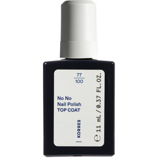 Korres No No Top Coat για Απλά Βερνίκια 11ml