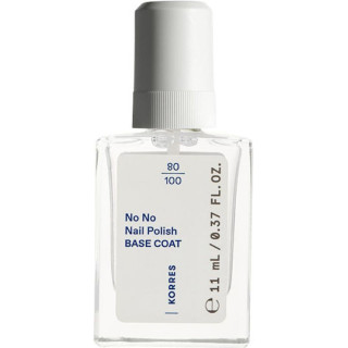 Korres No No Base Coat για Απλά Βερνίκια 11ml