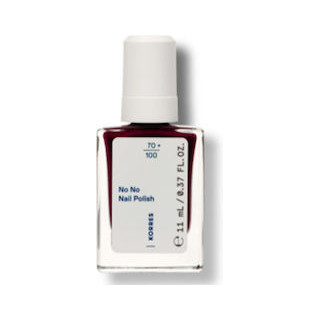 KORRES No Nail Polish 59 Burgundy Red Βερνίκι Νυχιών 11ml