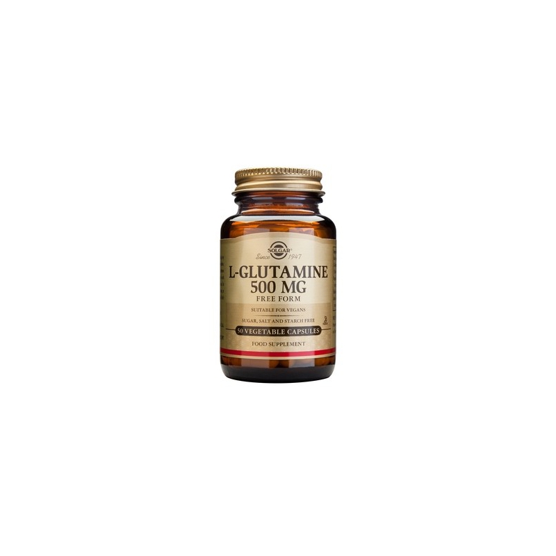 Solgar L-Glutamine 500mg 50 κάψουλες