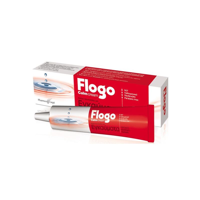 Flogo Calm Cream για Εγκαύματα.Πρόσωπο-Σώμα 50ml