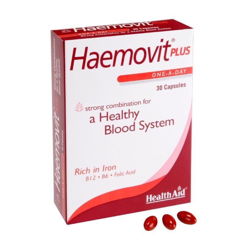 Healthaid Haemovit Plus 30 caps