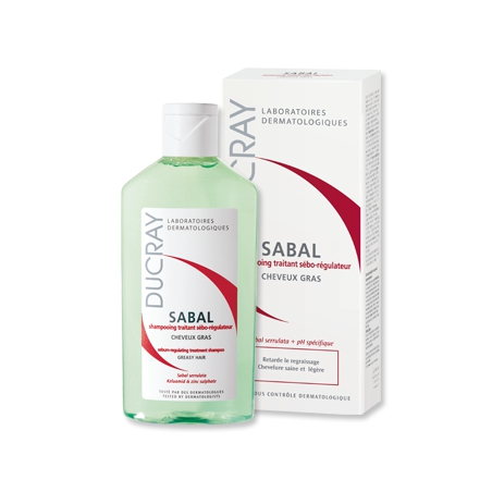 Ducray Sabal Shampoo 200ml Σμηγματορυθμιστικό Σαμπουάν