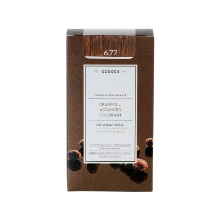 Korres Argan Oil Advanced Colorant 6.77 Πραλίνα 50ml Korres Argan Oil Advanced Colorant 6.77 Πραλίνα 50ml