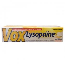 Vox Lysopaine Λεμόνι-Ευκάλυπτος 18 παστίλιες