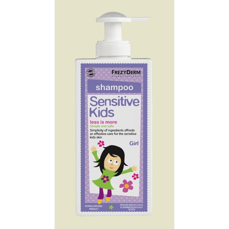 Frezyderm Sensitive Kids Shampoo Girl 200ml Frezyderm Sensitive Kids Shampoo Girl 200ml