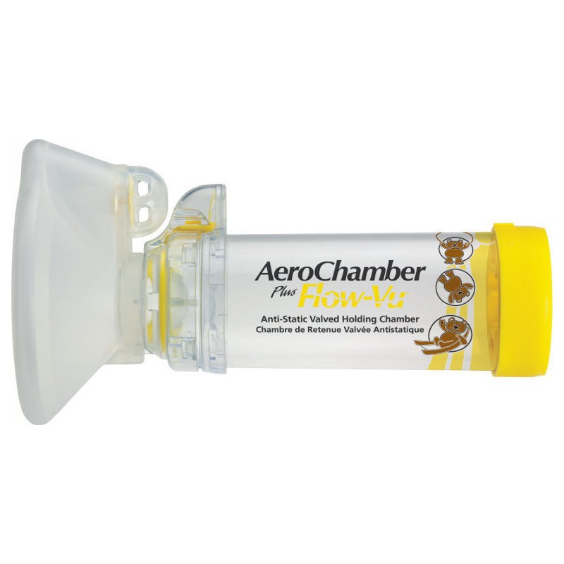 Aerochamber Plus Flow-Vu Medium Παιδική Μάσκα (1-5 ετών)