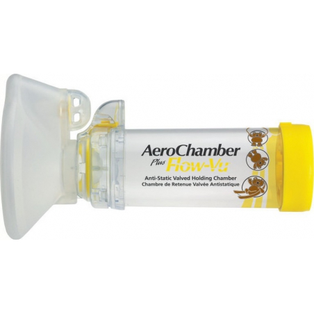 Aerochamber Plus Flow-Vu Medium Παιδική Μάσκα (1-5 ετών)