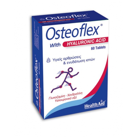 HealthAid Osteoflex With Hyaluronic Acid 60 Tabs