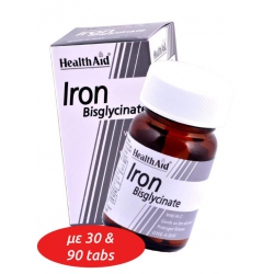 HealthAid Iron Bisglycinate with Vit.C. 90tab