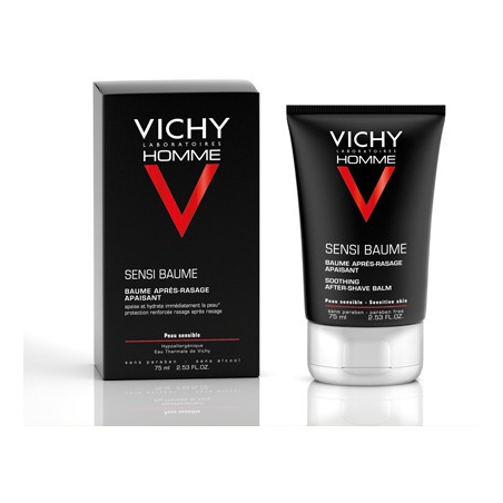 Vichy Homme Sensi Baume After Shave Balm 75ml
