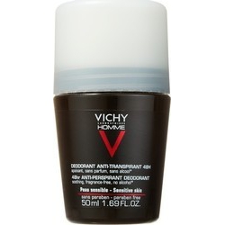Vichy Homme Deodorant Anti-Transpirant Roll-On 48h 50ml