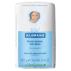 Klorane Bebe Απαλό Στερεό Σαπούνι 250gr