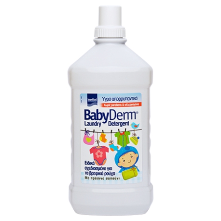 Babyderm Laundry Yγρό απορρυπαντικό για βρεφικά ρούχα 1.5lt