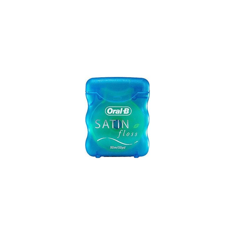 Oral-B Satin Floss 25m Mint, Μεσοδόντιο οδοντικό νήμα με γεύση μέντας, 1 τεμάχιο
