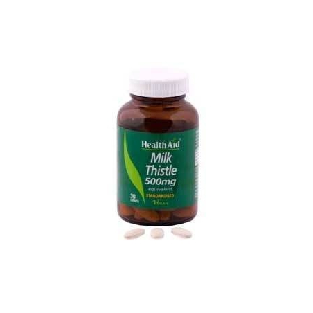 Health Aid Milk Thistle Extract 500mg 30 ταμπλέτες