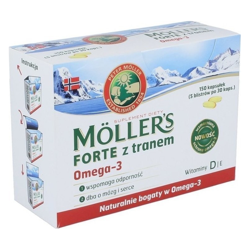 Moller's Forte Omega-3 150 caps