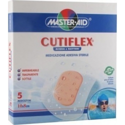 Master Aid Cutiflex Waterproof 10x8 cm 5τμχ