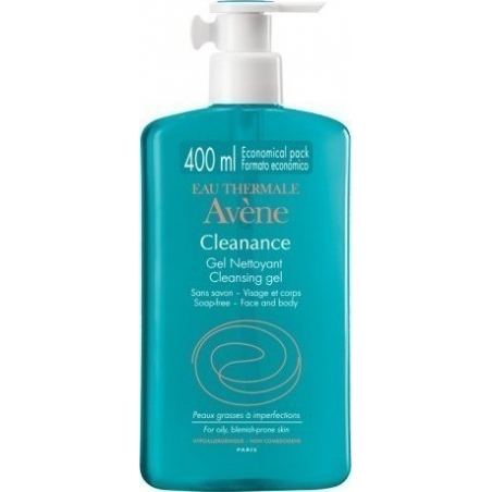Avene Cleanance Gel Nettoyant for Oil/Blemish/Prone Skin 400ml