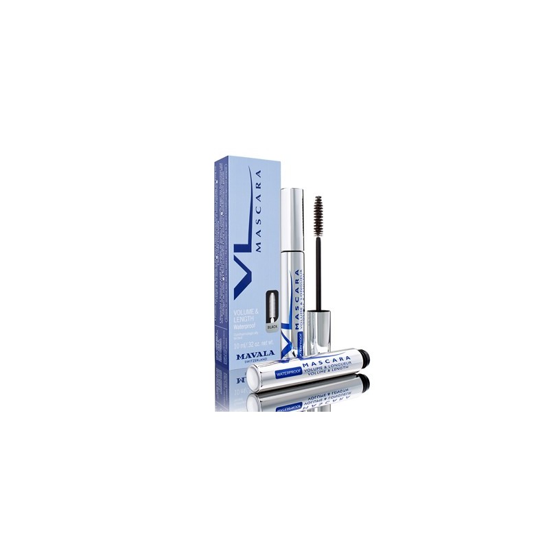 Mavala Mascara Volume & Length Waterproof Noir 10ml Mavala Mascara Volume & Length Waterproof Noir 10ml